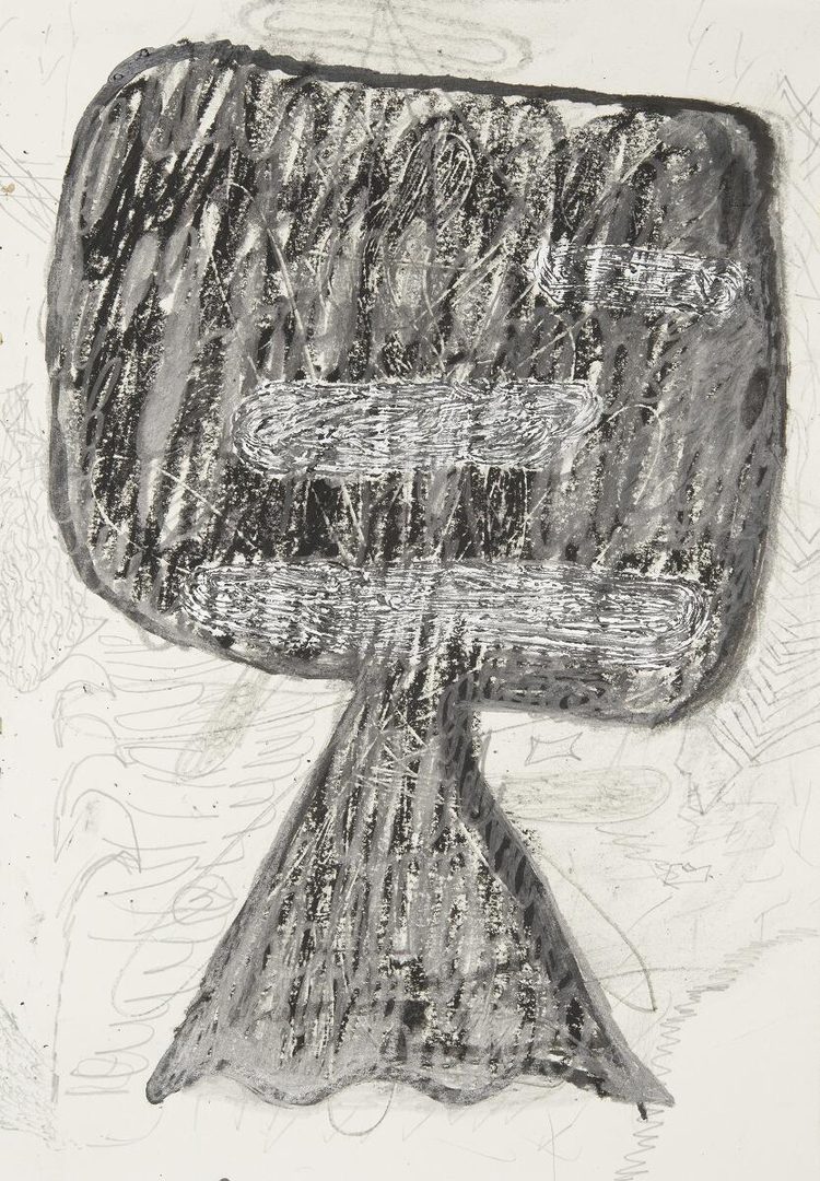 untitled, 2014, Graphit auf Papier / Graphit on paper, 29,7x21 cm